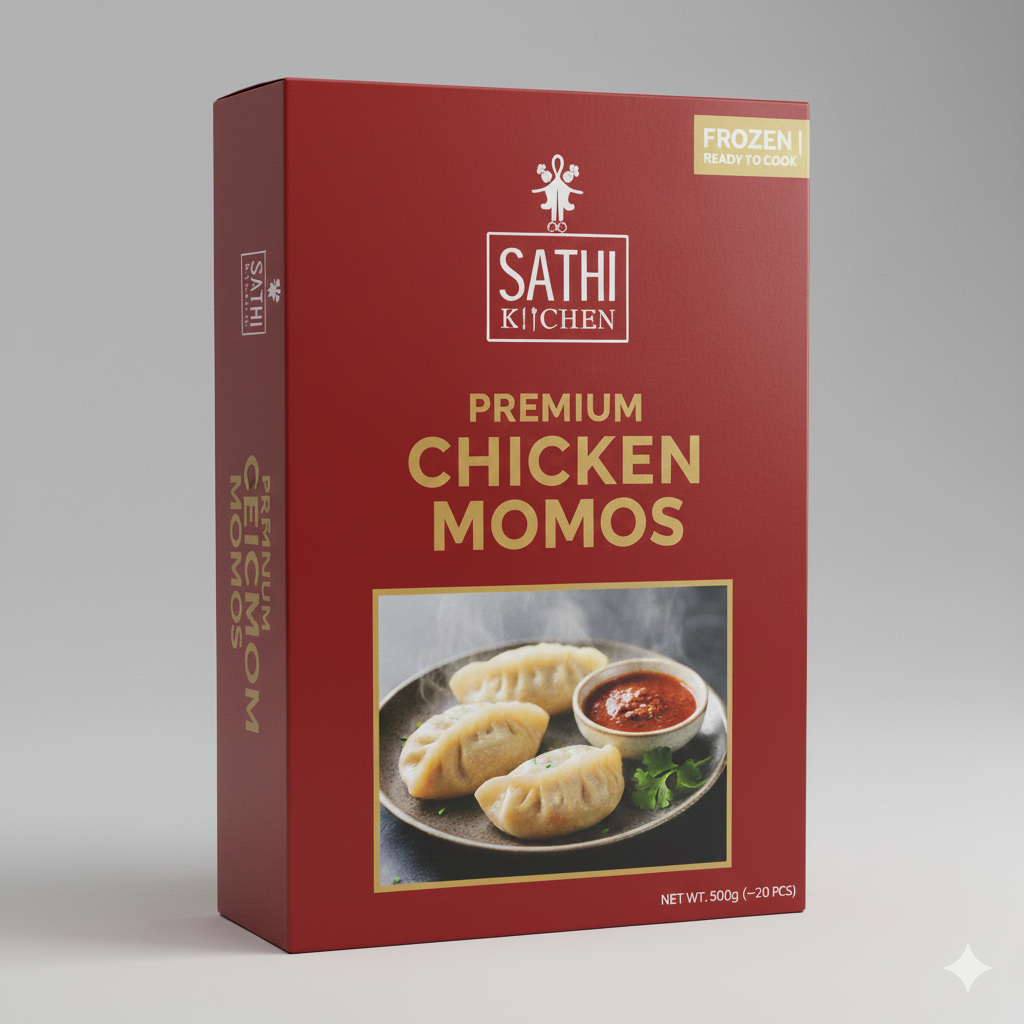 Frozen Chicken Momo - Image 1