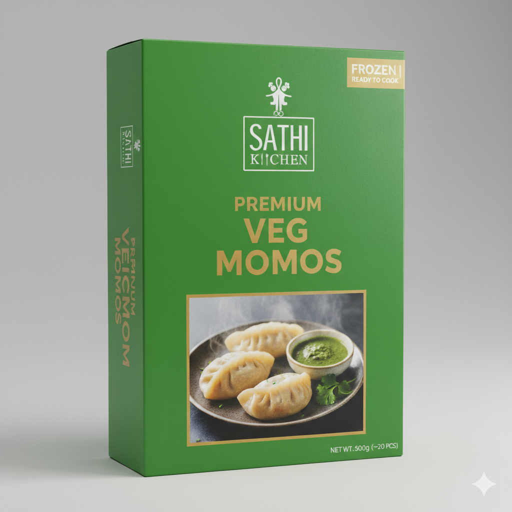 Frozen Veg.Momo - Image 1