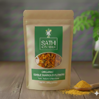 EDIBLE DRY MARIGOLD FLOWERS