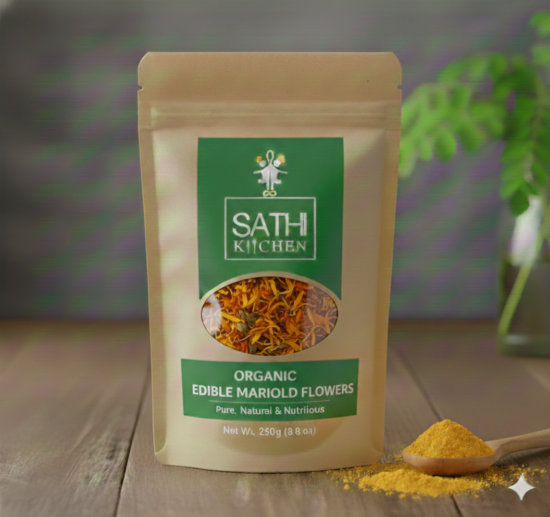 EDIBLE DRY MARIGOLD FLOWERS