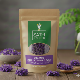 EDIBLE  LAVENDER FLOWERS