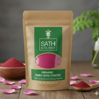 EDIBLE ROSE POWDER