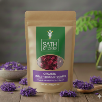 EDIBLE HIBISCUS FLOWERS