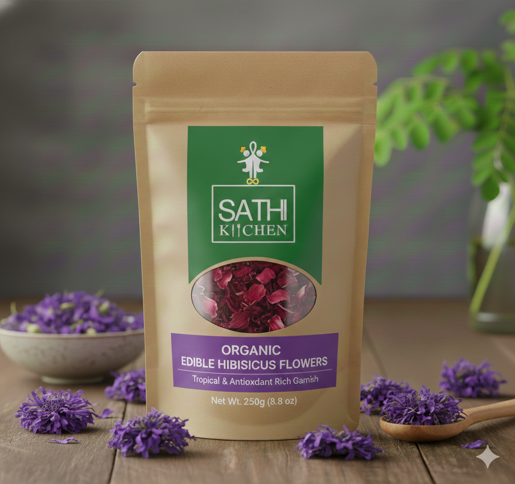EDIBLE HIBISCUS FLOWERS - Image 1